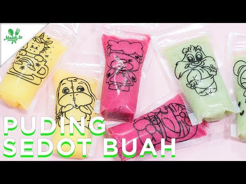 Resep Pudding Sedot Buah