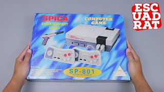 ใหม่ เก่าเก็บ! Unboxing SPICA SP-801 th 1991 ประเทศไทย, NES/Famicom Clone Dendy Pegasus Micro Genius