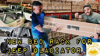 Best NEW Bed Rack is Lighter, Multifunctional & Sexier! for Jeep Gladiator