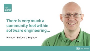Software Engineer David - There is very much a community feel within...
