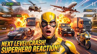 Traffic Rider #EP68 High Speed Next Level Crash/ #trafficrider #game #rider  screenshot 5