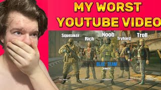 REACTING TO MY WORST YOUTUBE VIDEO! (Rainbow Six Siege Stereotype)