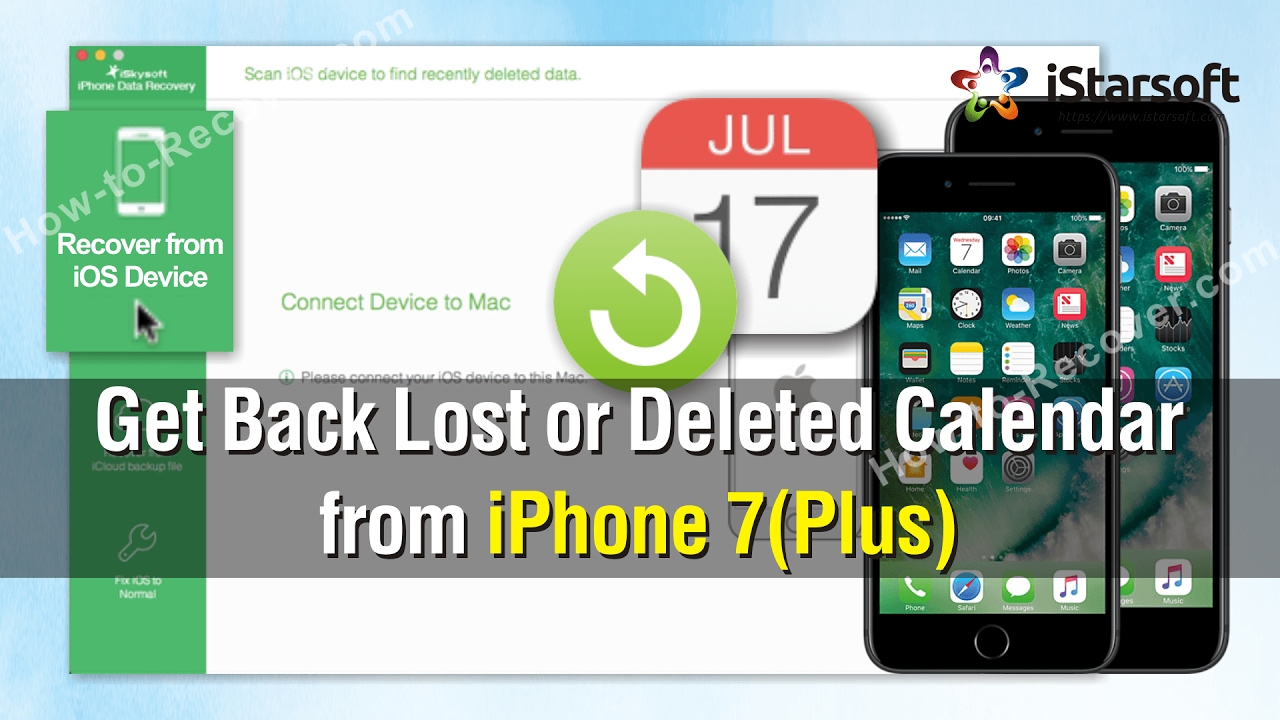How to Get Back Lost or Deleted Calendar from iPhone 7(Plus) YouTube