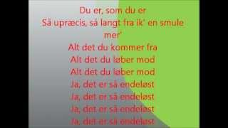 Video thumbnail of "Rasmus Walter - Endeløst Lyrics"