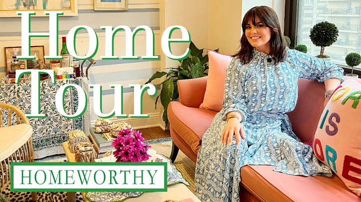 HOUSE TOUR: Inside A Colorful & Sophisticated Apar...