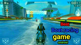 Best boat racing game on android,best stunt racing game on android water race,best racing game screenshot 4