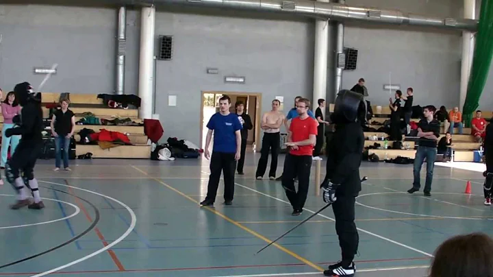 Longsword Semi final KUNKS 2013, Peter Smallridge vs. Anton Kohutovi