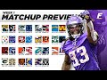 Week 1 Matchup Previews | Every Game, Every Player + Injury Updates (2021 Fantasy Football)