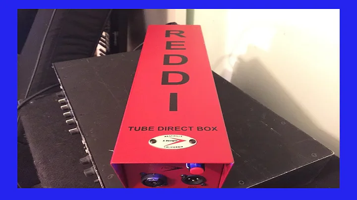 A-Designs REDDI Direct Box Electric Bass Demo - Hu...