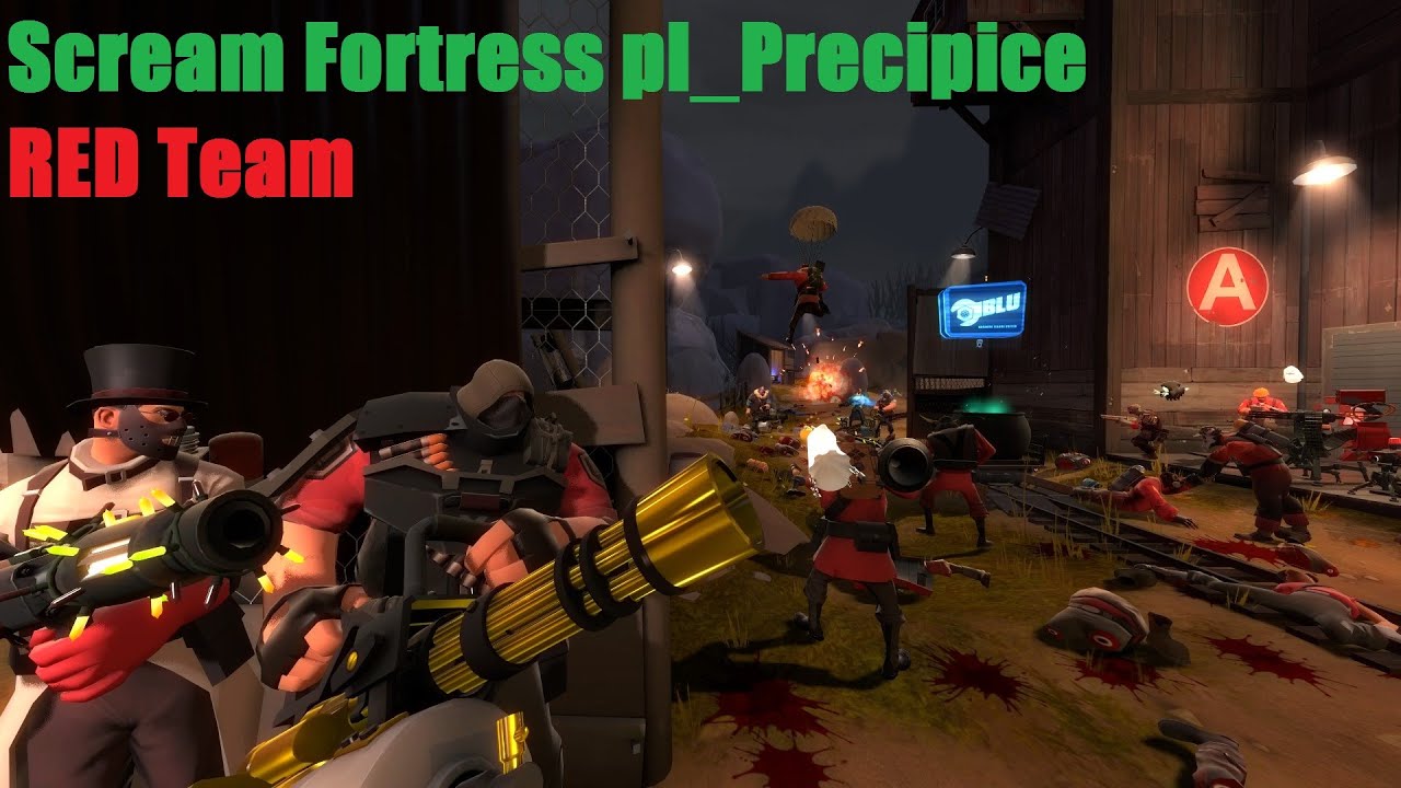 Scream Fortress Precipice gameplay RED