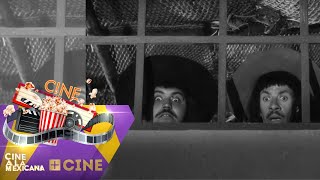 The film "A Sablazo Limpio" starring Viruta and Capulina, and Lucho Gatica. | Mexican Cinema