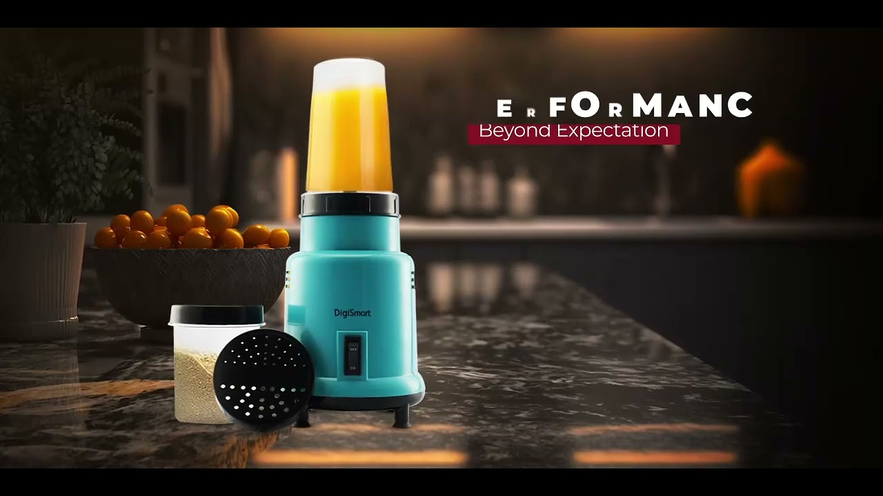 Digismart Nutri 2 Jar Mixer Grinder - YouTube