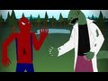 Spiderman vs the lizard