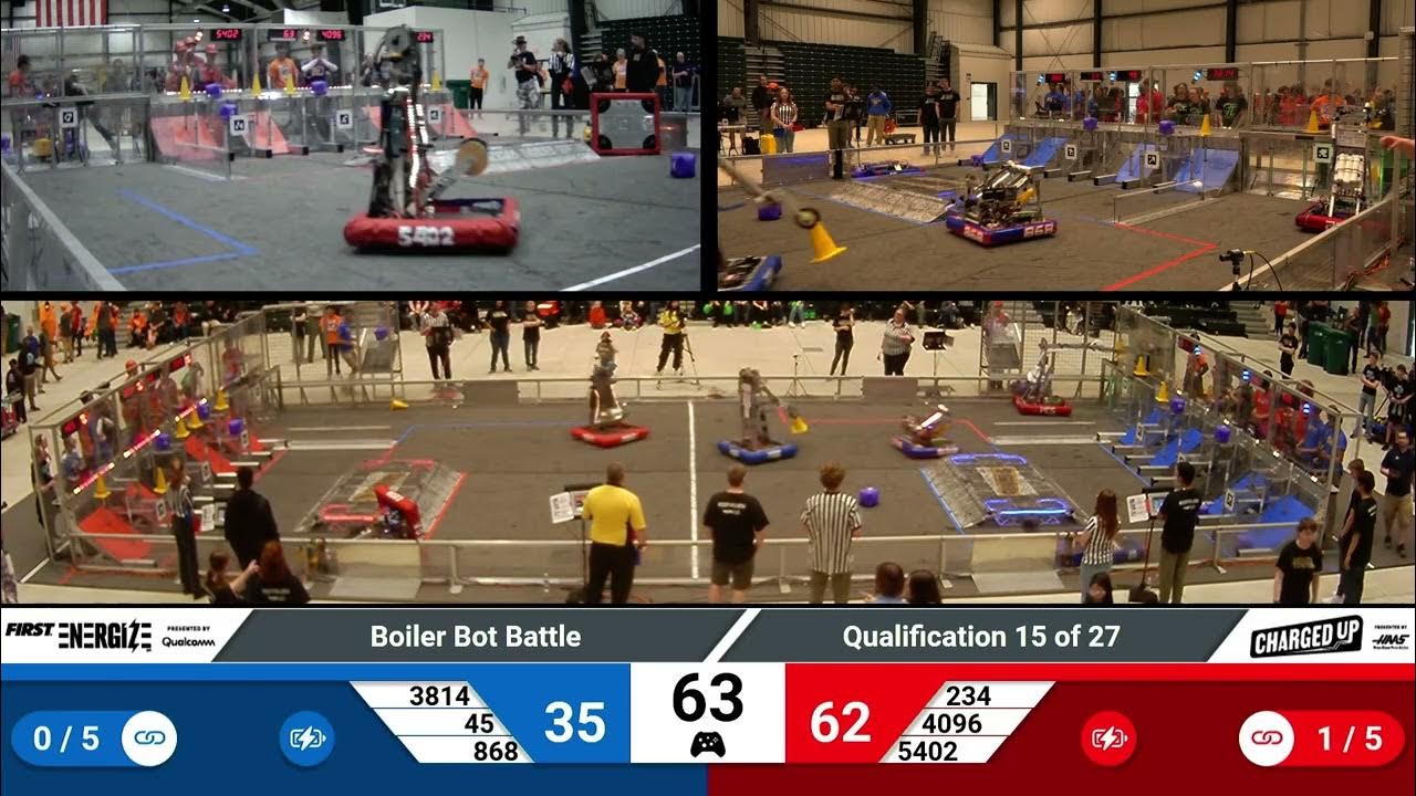 2023 Boiler Bot Battle Qualification 15 YouTube