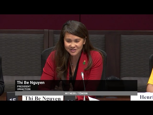UniAction President Testifies Before Senate Committee in Support of Bill S-215