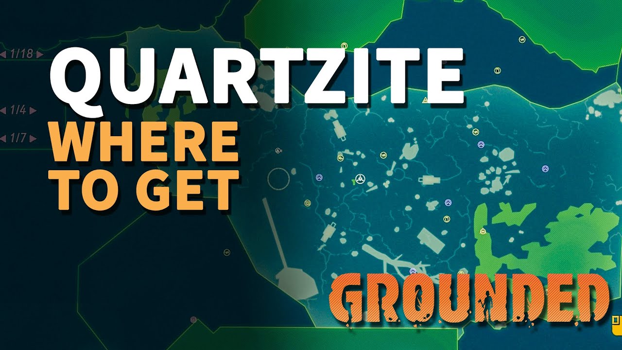 Where to get Quartzite Grounded (Quartzite Location) - YouTube