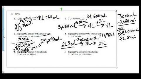 Lesson 3 - metric capacity