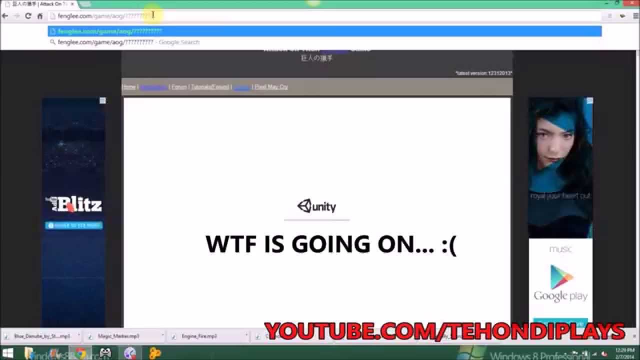 attack on titan tribute game not working attack on titan tribute game not working