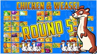 The Chicken & Weasel Tournament Level 5 - Plants vs Zombies 2 Epic Tournament