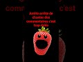 je chante vos commentaires