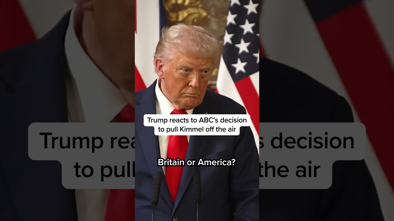 Trump Reacts To ABC S Decision Pull Kimmel Off The Air