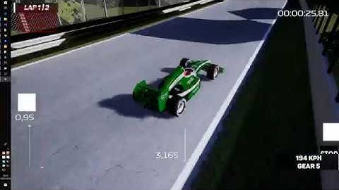 UnReal  F1 Race AI