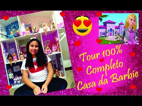 TOUR COMPLETO NOVA CASA DA BARBIE (Parte 1)