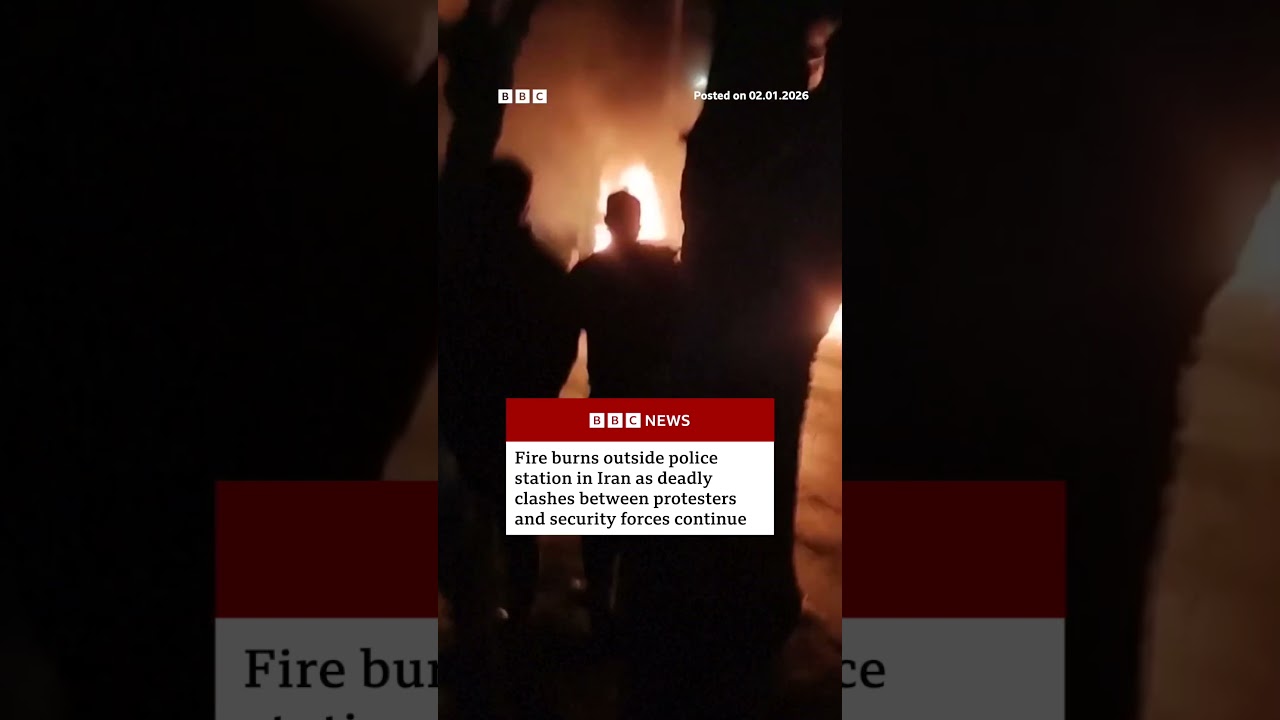 Deadly clashes between protesters and security forces continue in Iran. #Iran #BBCNews