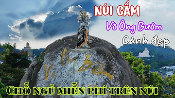 Đường đi bộ lên Vồ Ông Bướm - Thiên Cấm Sơn có khung cảnh tuyệt đẹp. Nơi ngủ lại miễn phí ở Núi Cấm.