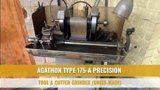 Agathon Type 175 A Precision tool &amp; cutter grinder Swiss made (lot 46)