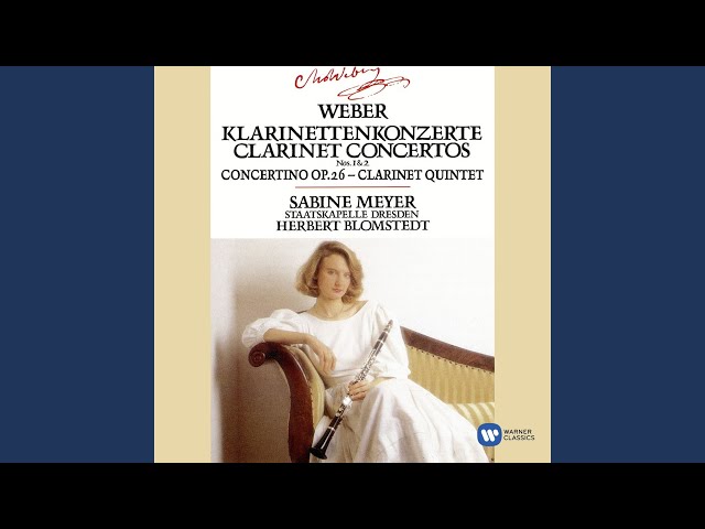 Weber - Concerto pour clarinette n°2 : 1er mvt : P.Meyer / Orch Chbre Lausanne