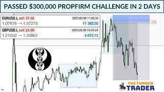 this ICT strategy passed $300,000 thefundedtrader challenge [WITH PROOF] | SIMPLE + LIVE ANALYSIS