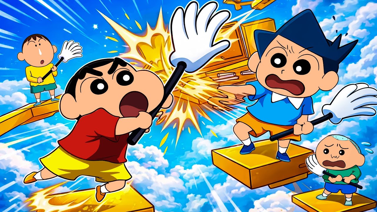 Shinchan Playing Slap Duels With Friends 😂