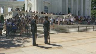 June 20, 2022, 3:00 pm Changing of the Guard at the Tomb of the Unknown Soldier