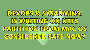 DevOps & SysAdmins: Is writing on NTFS partition from mac os considered safe now?