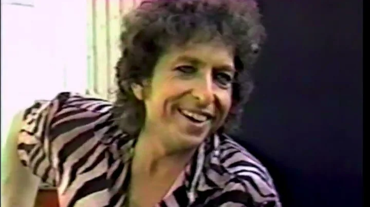 Bob Dylan - The Martha Quinn interview, London, Ju...