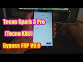 Tecno KB8 Bypass FRP V9.0