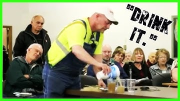 Nebraska Farmer Asks Pro-Fracking Committee To Drink Water From Fracking Zone