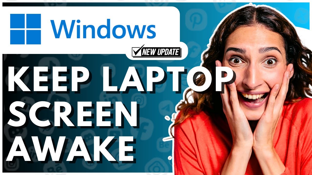 How To Keep Office Laptop Screen Awake | How To Keep Laptop Awake ...