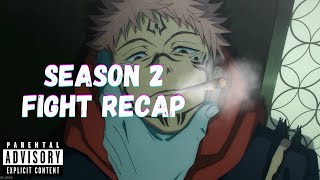 Jujutsu Kaisen's BEST FIGHTS Full Season 2 Recap