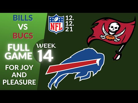 🏈Buffalo Bills vs Tampa Bay Buccaneers Week 14 NFL 2021-2022 Full Game Watch Online, Football 2021