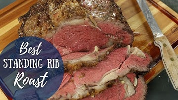 Standing Rib Roast Oven Recipe | Perfect Prime Rib for Beginners | How to do Reverse Sear