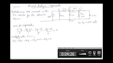 lec 1.5 nodal analysis  supernode module1
