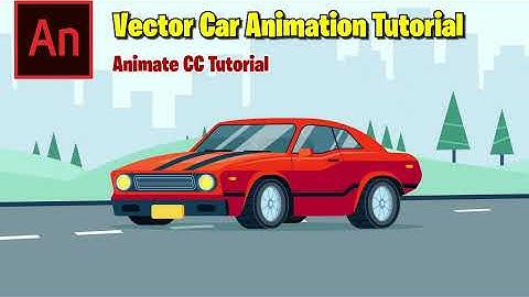Car Animation Tutorial | Adobe Animate CC Tutorial | 2D Animation