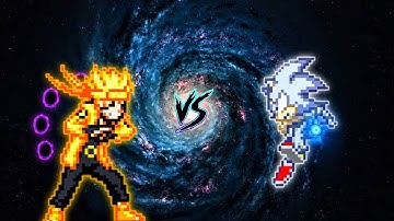 Naruto OP V2 (all form) (New) VS Multiverse Sonic OP (all form) in Jump Force Mugen
