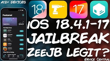 iOS 18.4.1 - 17.0 ZeeJB JAILBREAK (All Devices) Analyzed | They are EVOLVING!