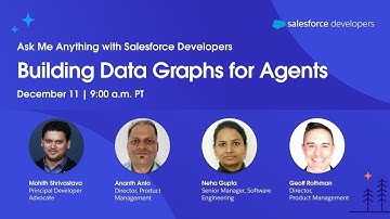 Agentforce NOW AMA: Data Cloud Data Graphs