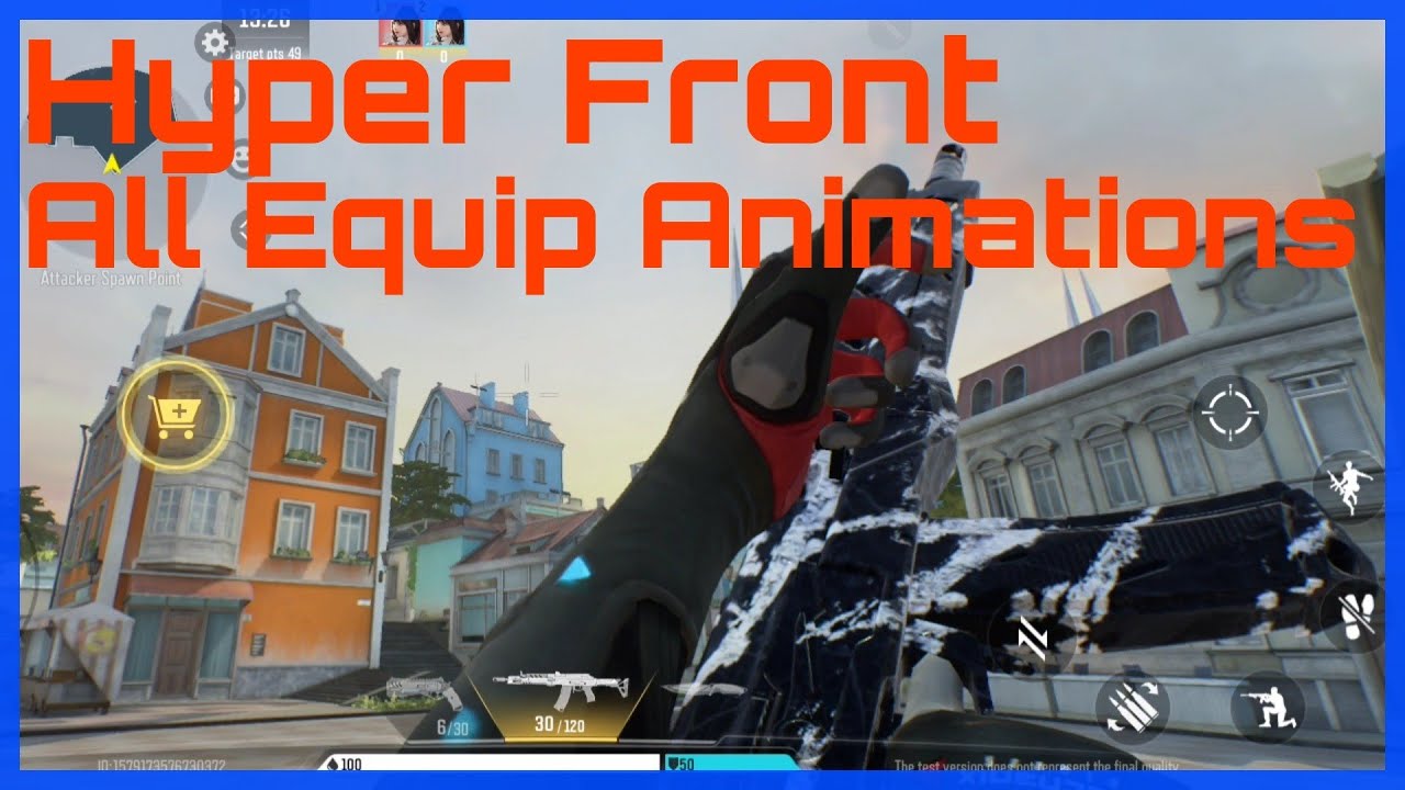 Hyper Front - All Equip Animations