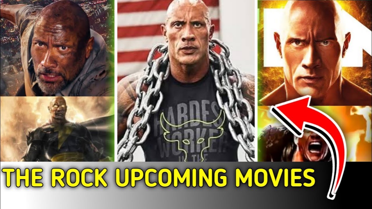 Dwayne Johnson Upcoming Movies 2023  The Rock Upcoming Movies 2023 