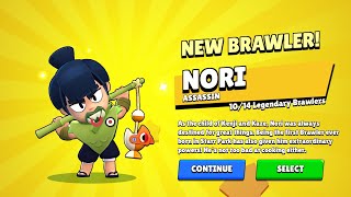 I unlocked NORI!!